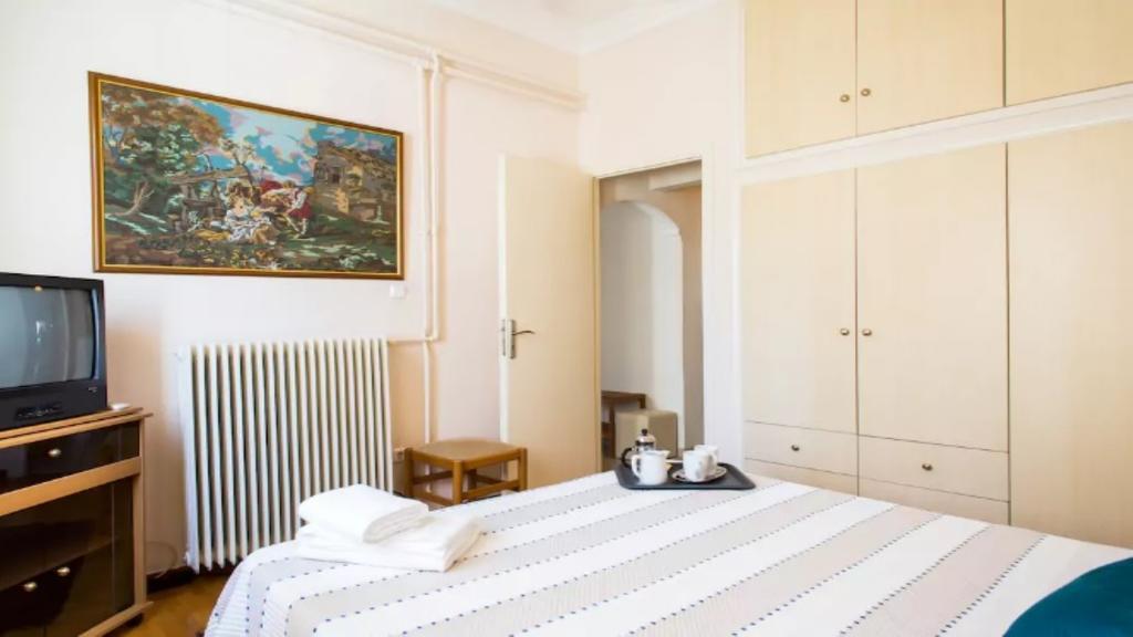 Large 3 Bedroom Apt With Terrace Athen Exterior foto