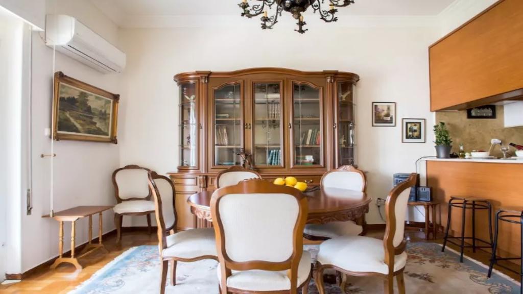 Large 3 Bedroom Apt With Terrace Athen Exterior foto
